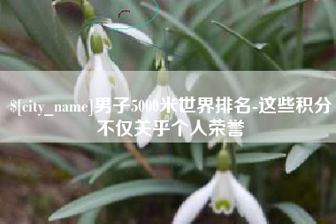 宜阳男子5000米世界排名-这些积分不仅关乎个人荣誉