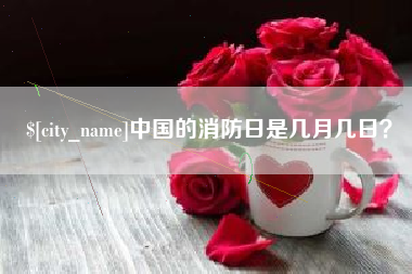 宜阳中国的消防日是几月几日？