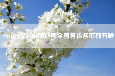 宜阳中国地图全图各省各市都有啥