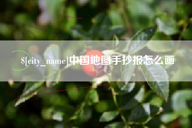 宜阳中国地图手抄报怎么画