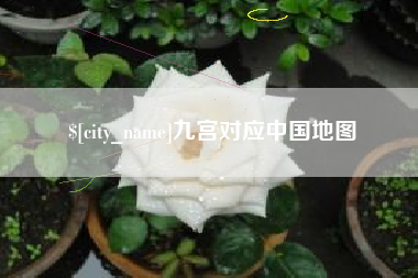 宜阳九宫对应中国地图