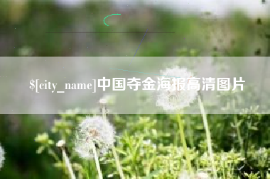 宜阳中国夺金海报高清图片
