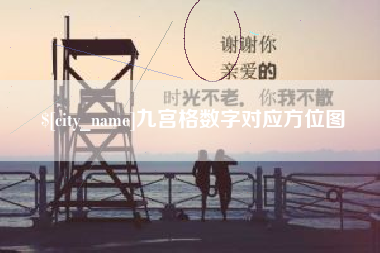 宜阳九宫格数字对应方位图