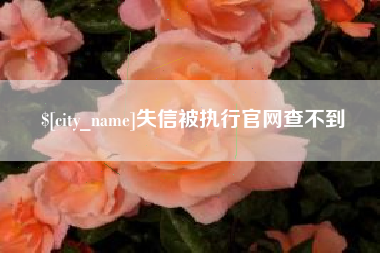 宜阳失信被执行官网查不到