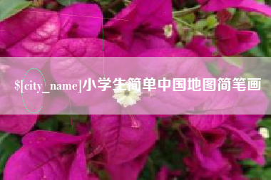 宜阳小学生简单中国地图简笔画