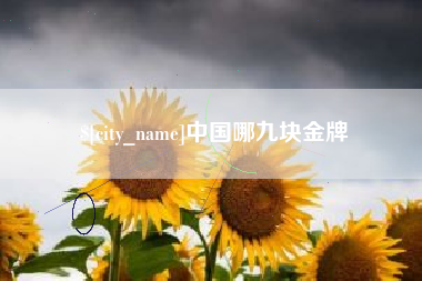 宜阳中国哪九块金牌