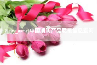 宜阳中国消防产品质量信息查询