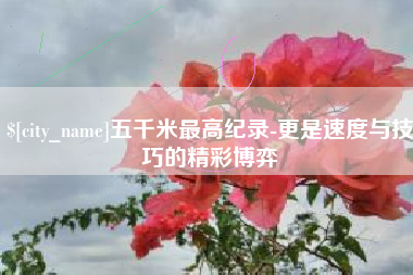 宜阳五千米最高纪录-更是速度与技巧的精彩博弈