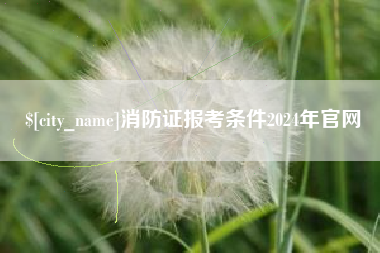 宜阳消防证报考条件2024年官网