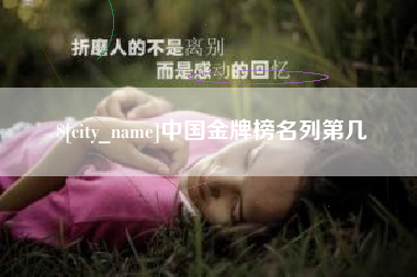 宜阳中国金牌榜名列第几