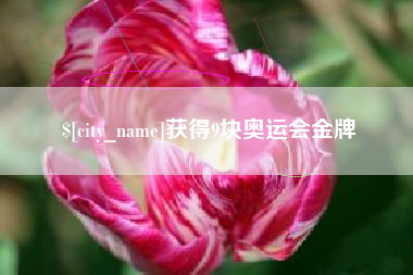 宜阳获得9块奥运会金牌