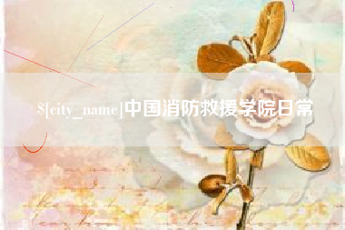 宜阳中国消防救援学院日常