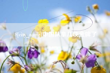 宜阳中国队拿几块金牌了