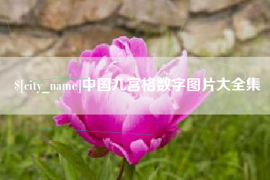宜阳中国九宫格数字图片大全集