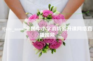 宜阳全国中小学消防公开课网络直播视频