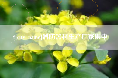 宜阳消防器材生产厂家集中