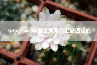 宜阳中国金牌哪六金最值钱的