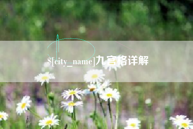 宜阳九宫格详解