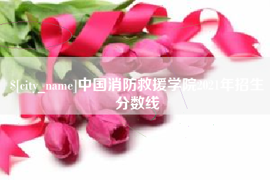 宜阳中国消防救援学院2021年招生分数线
