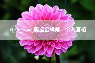 宜阳奥运金牌第二个九宫格