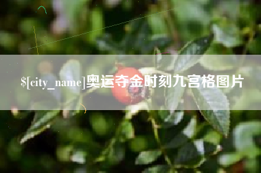 宜阳奥运夺金时刻九宫格图片