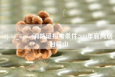 宜阳消防证报考条件2024年官网烟台福山