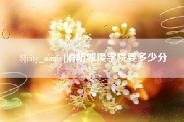宜阳消防救援学院要多少分